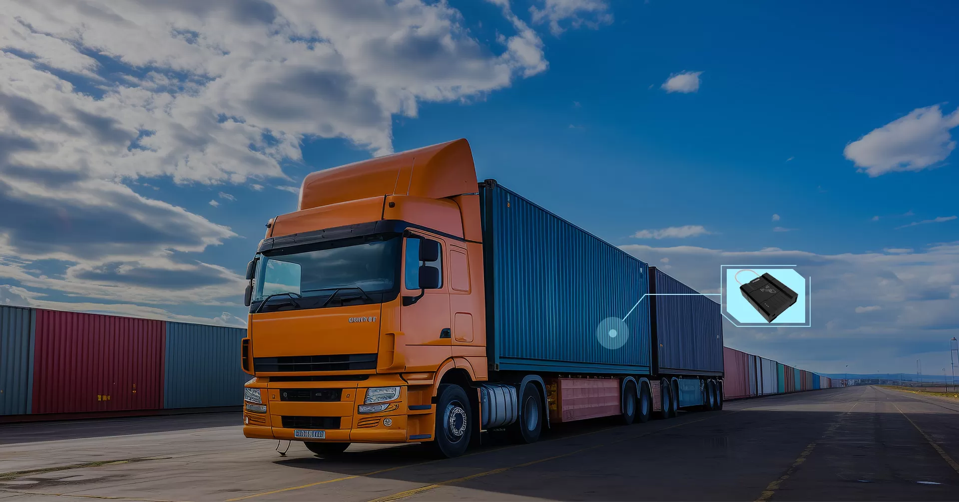 Container - <br/>ELock Solution / Assets Tracking